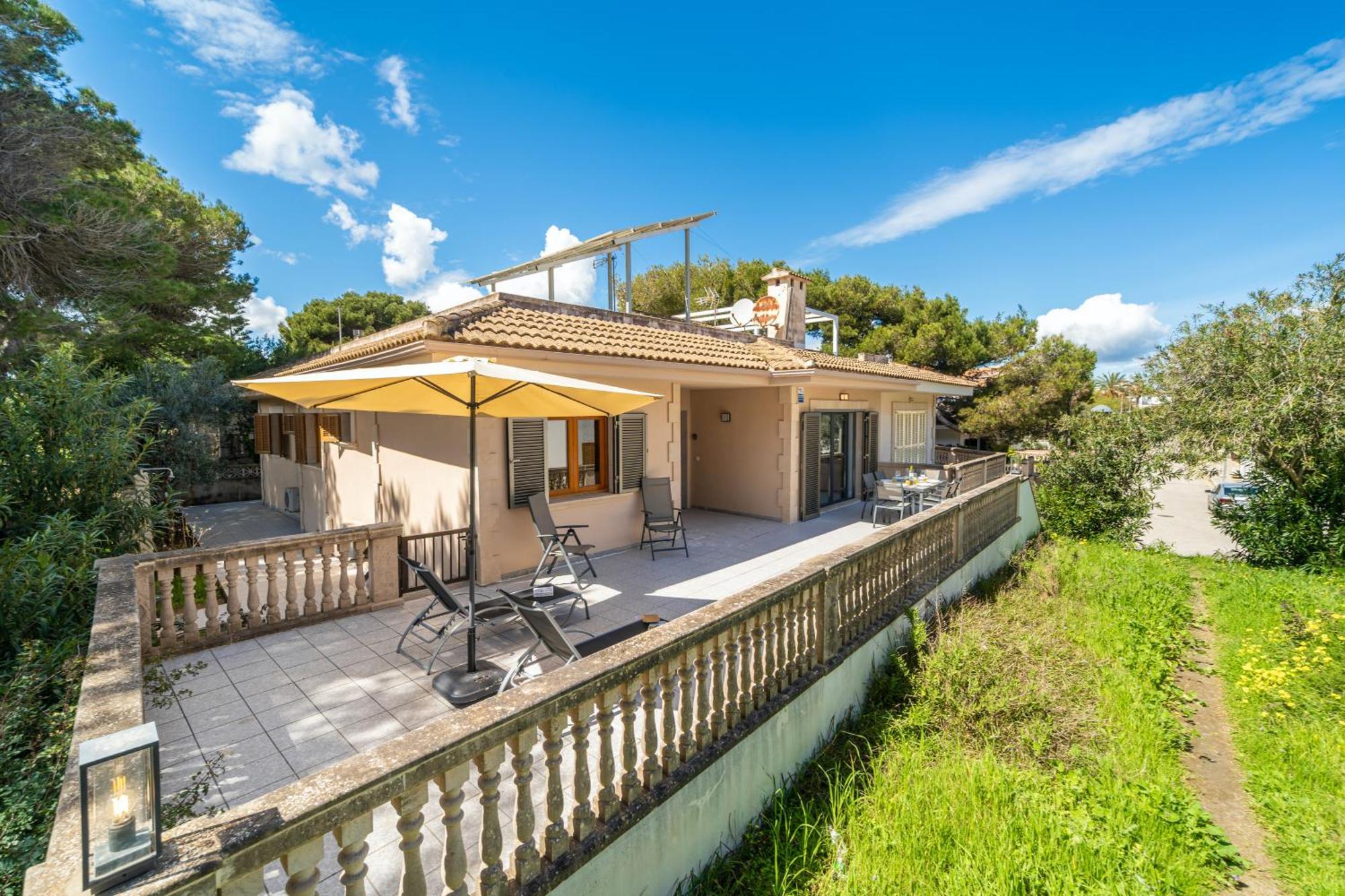 Villa Can Canta Natura Park House at Platja de Muro Beach Exterior foto