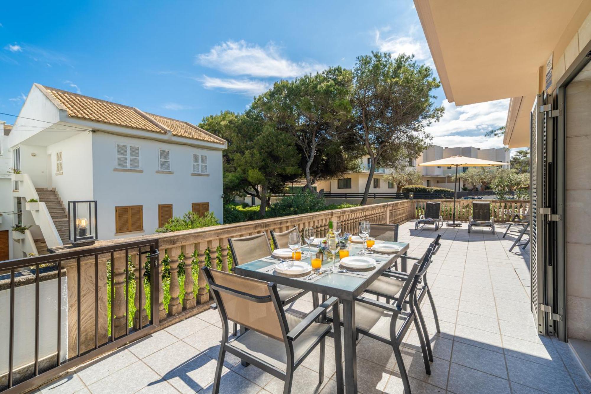 Villa Can Canta Natura Park House at Platja de Muro Beach Exterior foto