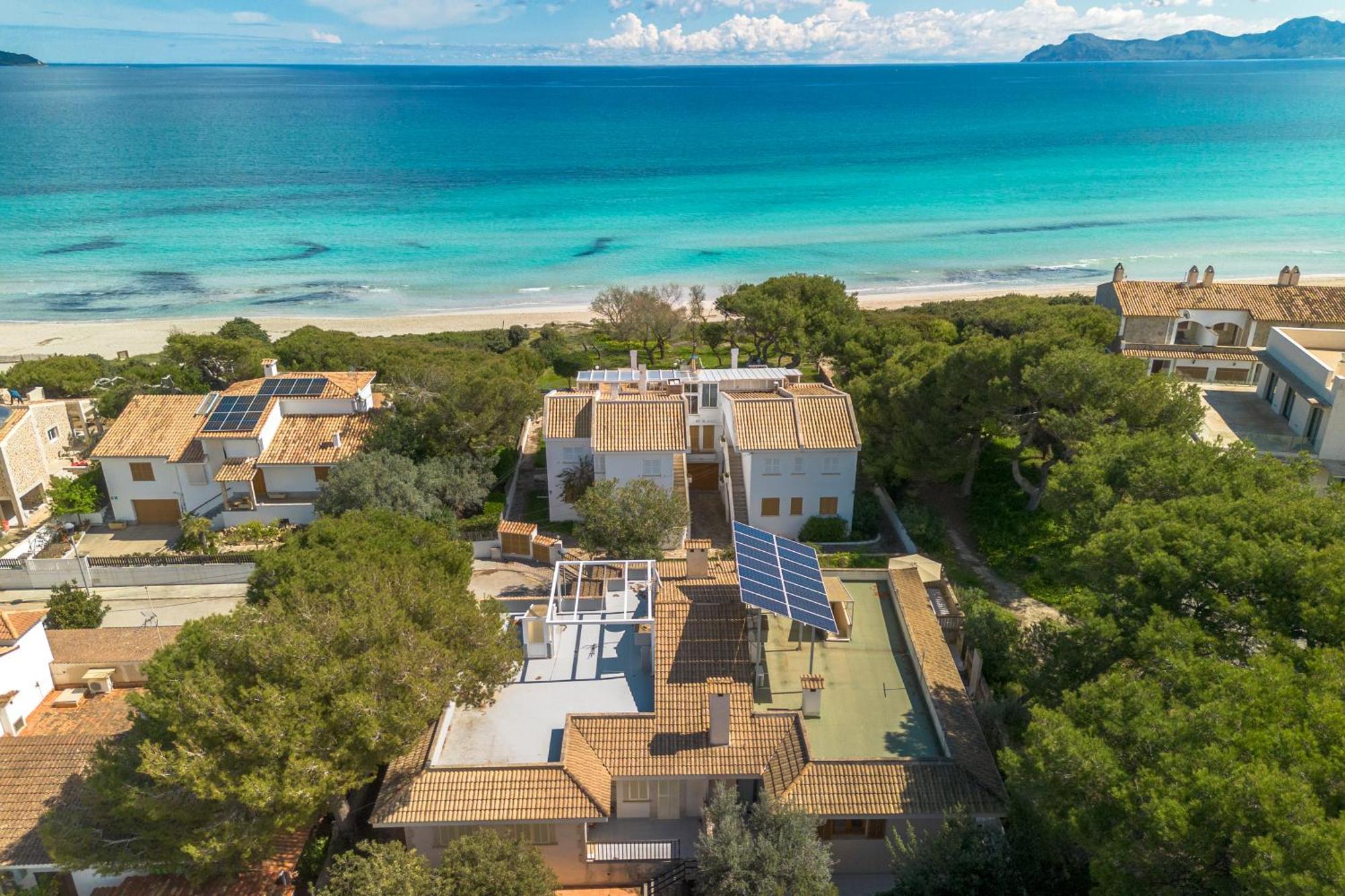 Villa Can Canta Natura Park House at Platja de Muro Beach Exterior foto