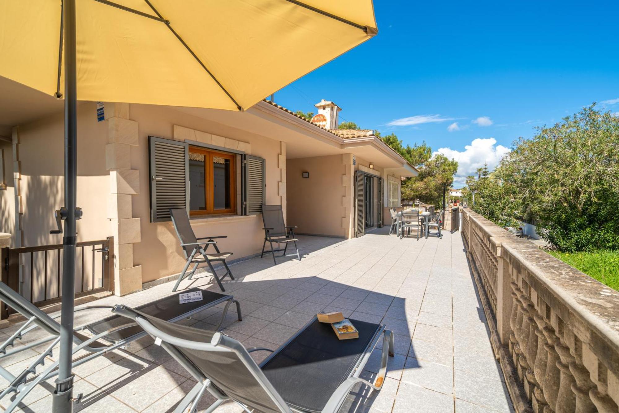 Villa Can Canta Natura Park House at Platja de Muro Beach Exterior foto