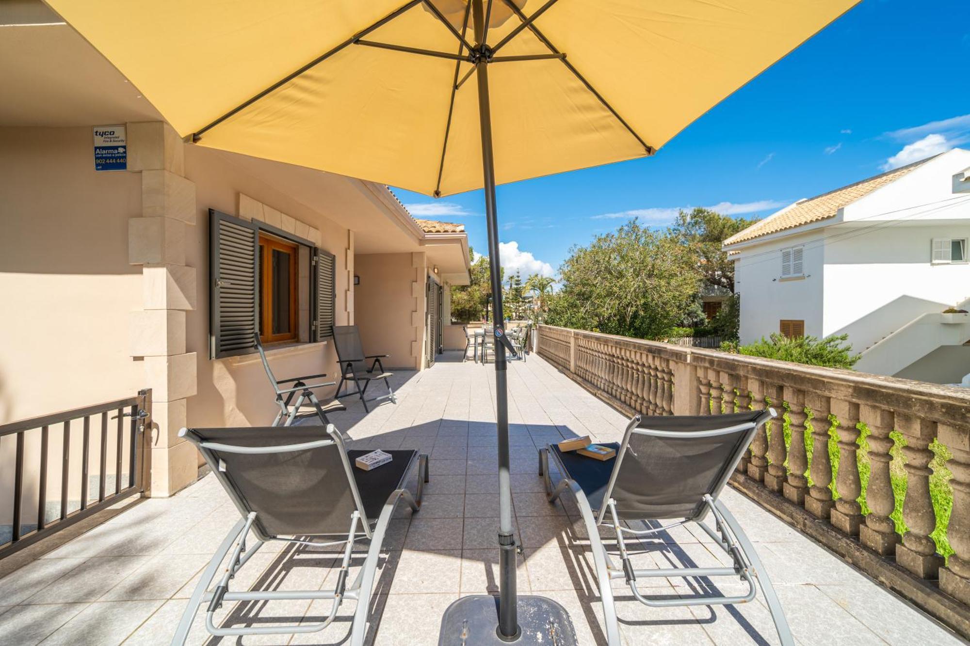 Villa Can Canta Natura Park House at Platja de Muro Beach Exterior foto